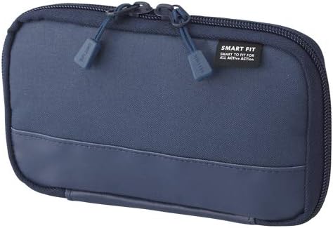 リヒトラブ SMART FIT ACTACT コンパクトペンケース ネイビー A-7687-11 5個セット