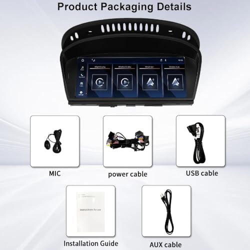 Pantalla CarPlay 8.8 pulgadas Linux para BMW Serie 3/5 miniatura 6