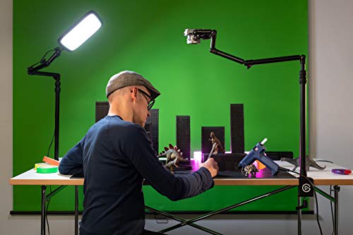 Elgato Flex Arm L, hochwertiger 4-gliedriger Gelenkarm für einfaches Befestigen und Anpassen von Beleuchtung, Kameras und Mikrofonen, für Streaming, Videokonferenzen, Studios, erfordert Kernkomponente – Bild 7
