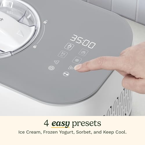 Image of Cuisinart Ice Cream Maker Machine, Automatic, No Pre-Freezing, 1-Qt