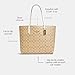 COACH Town Tote, Light Khaki Chalk