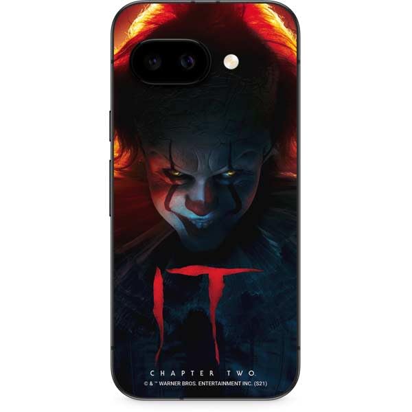 Skinit Decal Phone Skin Compatible with Google Pixel 9a - Officially Licensed Warner Bros IT Volume 2 Poster Design
