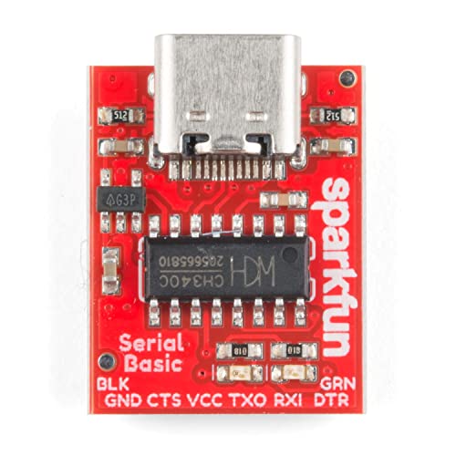 Sparkfun Serial Basic Breakout - Ch340C And Usb-C Development Tool Save Space And Money In Your Diy Electronics Projects #TOP1