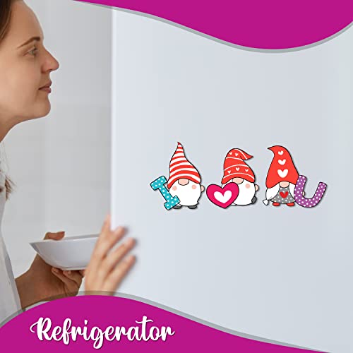 Image of Bhai Please I Love You Text Theme Wooden Fridge Magnet - Couple Gift