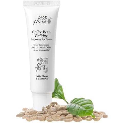 100% PURE Coffee Bean Caffeine Eye Cream Cover