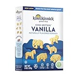 Kinnikinnick - KinniKritters Animal Cookies - Gluten Free, Allergy Friendly Vegan Animal Crackers - 8 oz. Box