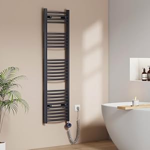 EMKE Badheizkörper Elektrisch 1400x400 Anthrazit