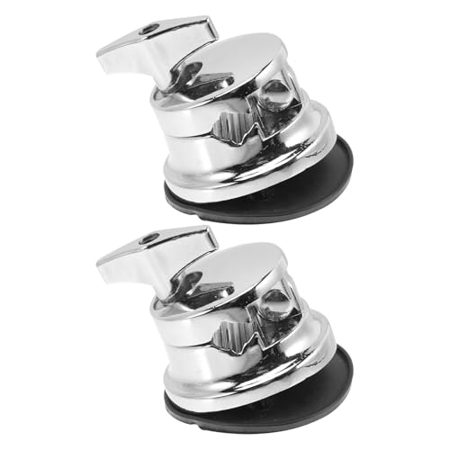 Base para soporte de pata de bombo de batería DECHOUS 2 pcs miniatura 1