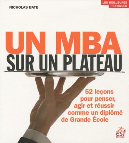 livre Un mba sur un plateau