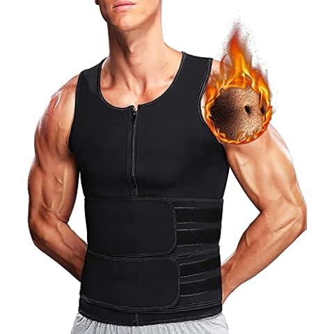DUROFIT Herren Neopren Sauna Weste Cover