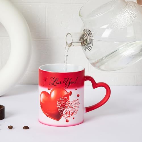 JOYOFUN Gifts Box for Girlfriend Wife Lover Valentines Day Gift Birthday Gifts for Women Heart-shaped Red Rose Love Gift Basket Love You Romantic Wedding & Engagement Anniversary - Image 3