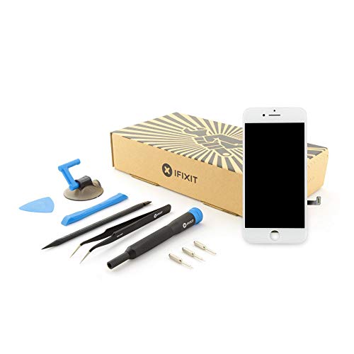 iFixit Screen Compatible with iPhone 7 - Repair Kit - White - Thumbnail 2