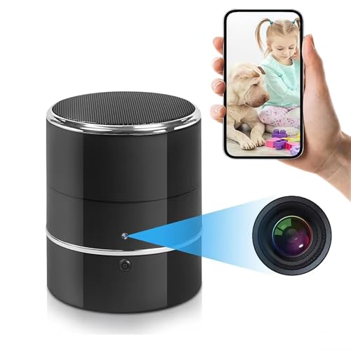LVBOAT 32GB HD1080P Camera in Bluetooth Speaker,Nanny Cam with WiFi,Wireless ...
