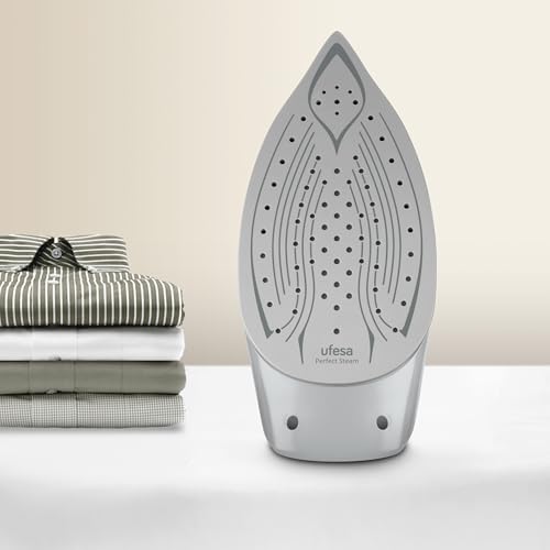 Ufesa Ferro Da Stiro Caldaia Perfect Steam, Ferro A Vapore Con 2400 W, 6,5 Bares, Stira Camicie Verticale E Orizzontale, Colpo Di Vapore 290 G, Caldaia 1,2 L - 2