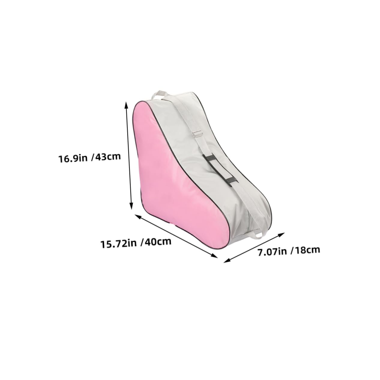 HANABASS Multi-sport Skate Bag Ideal for Roller Skates Inline and Figure Portable Tote for Boys and Girls