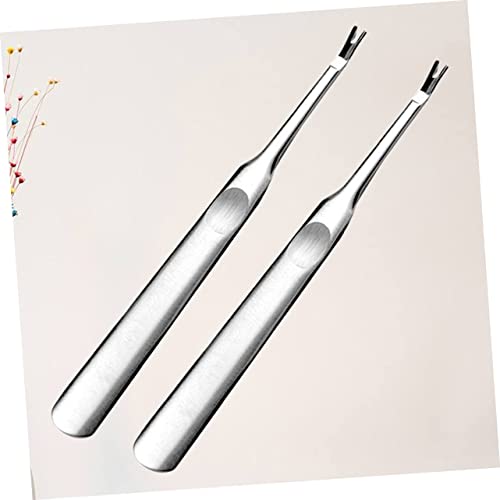 Healvian 2 Pçs Ferramentas De Unhas Lixa De Unhas Profissional Aparador De Unhas Cortador De Cutícul