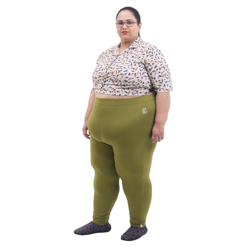Image of BIGTEES Cotton Leggings for Women Full Length | Stretchable, Soft & Comfortable Pants for Women