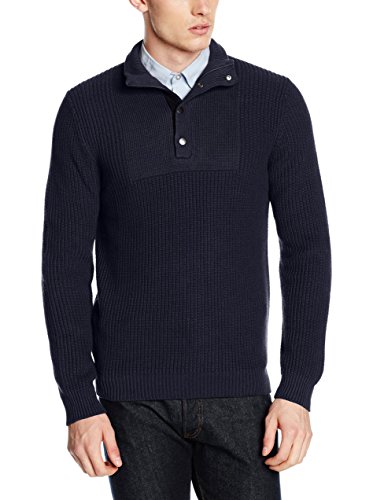 ESPRIT Mit Stehkragen Regular Fit, Felpa Uomo