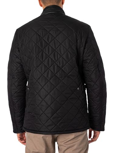 Barbour Men's Powell Quilt, Black, M3