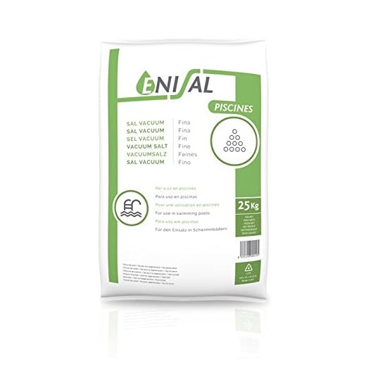 Enisal Saco De 25 Kg De Sal Especial Piscinas Clorador Salino