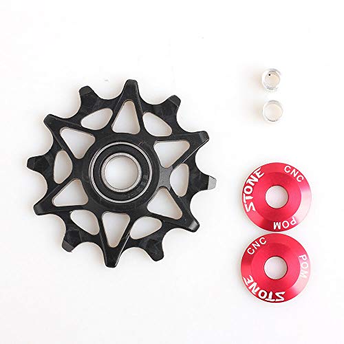 Stone Rear Derailleur Pulleys Wheels 10T 12 T 14T 16T Suitable Mountain Bike Road Bike Adult Bicycle Trekking Bike(10T Hollow) #TOP1