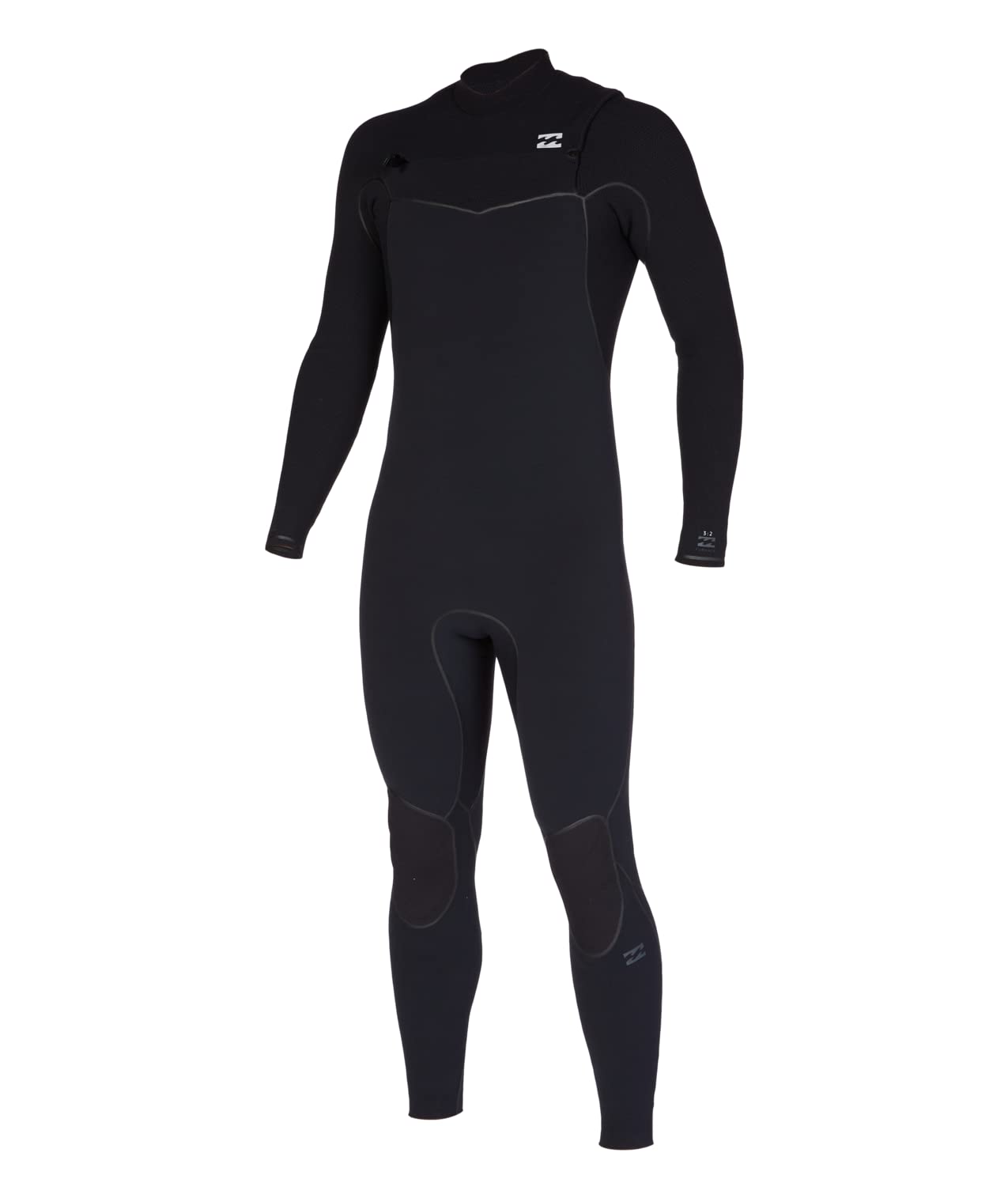 2023 Billabong Męski Piec 4/3mm Chest Zip Wetsuit ABYW100187 - Czarny Kombinezon Rozmiar - LS