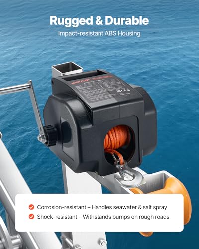 VEVOR 2000 lbs Electric Boat Winch