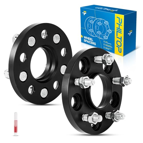 Image of PHILTOP 5x108mm Hub-Centric Wheel Spacers 15mm for Ford Focus