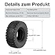 3.00-4 Reifen mit Schlauch,RUTU 2 Stück 260x85 Mantel Transportwagen für Sackkarren,HandWagen,Garten Wagen,Sackkarrenrad,Gokart