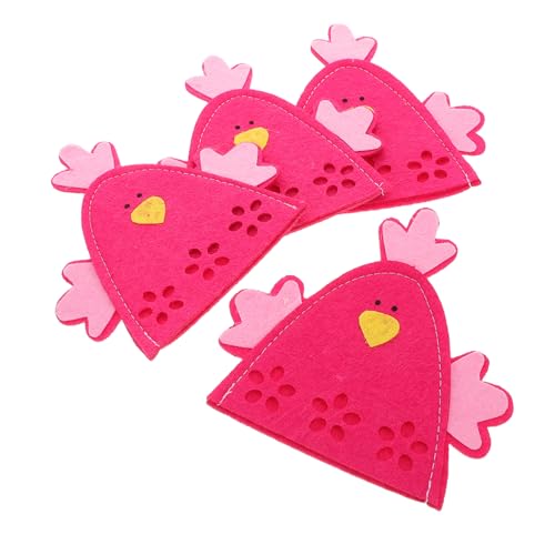 RORPOIR 4pezzi Copriuova Forma di di di Sacchetti per Conservare Uova Coperture Decorative Riutilizzabili Decorazioni per Feste di Articoli per Feste Primaverili