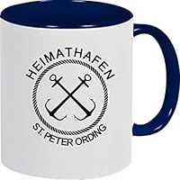 Turnbeutel Mit St. Peter Ording Spruch – Robuste Baumwolltasche, Ca. 12 Liter, 36x46 Cm