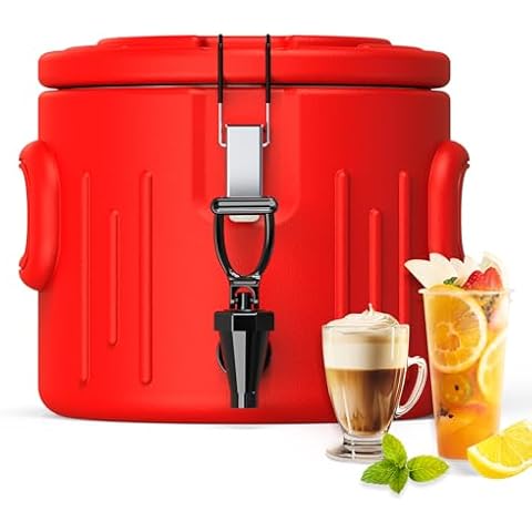 JIVGDN 2 Gallon Insulated Beverage Dispenser Cover