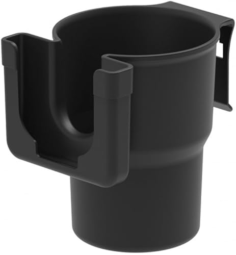 Miniatura 1 de Taza colgante 2 en 1 y soporte para teléfono para automóvil, soporte de bebida con clip para ventana de puerta de asiento trasero de automóvil,