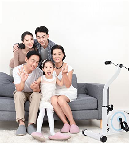 Image of Electric Pedal Exerciser for Seniors, Disabled and Stroke Survivor - for Arm /Leg Exercise Mini Cycling Trainer Stationary Exercise Leg Pedal