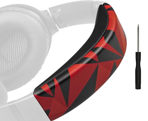 SOULWIT Replacement Headband Pad Kit for Bose QC35 & QuietComfort 35 II (QC35 ii) Headphones, Easy DIY Installation (Red Storm)