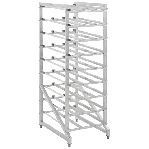 CenPro Full Size Stationary Aluminum Commercial Can Rack - Knocked Down (32L-041) Cover