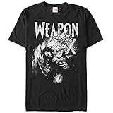 Men's Marvel X-Men Wolverine Weapon Xscale T-Shirt - Black - 5X Large