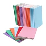 HOMSFOU 36 Piezas Mini Cuadernos de Bolsillo Cuaderno de Notas Rayado Portátil y Colorido para Diario Escritura y Apuntes Oficina Escuela o Viajes Compacto para Bolso y Bolsillo