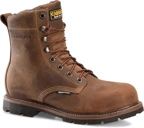 Carolina Men's CA3057 Installer 8Soft Toe Waterproof Work Boot Dark Brown 11.5 EE