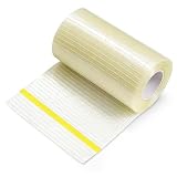Flintronic RV Markise Reparaturband, 8cmx12m Markisen Reparatur Klebeband Wasserdicht Transparent Weiß, Zelt Reparaturband, Riss Reparatur Pctch Kit für Markise, Segeltuch, Campazelt und Outdoor Plane