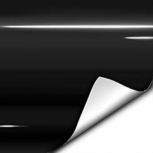 VViViD Gloss Black Vinyl Wrap Adhesive Film Air Release Sheet (1ft x 5ft)