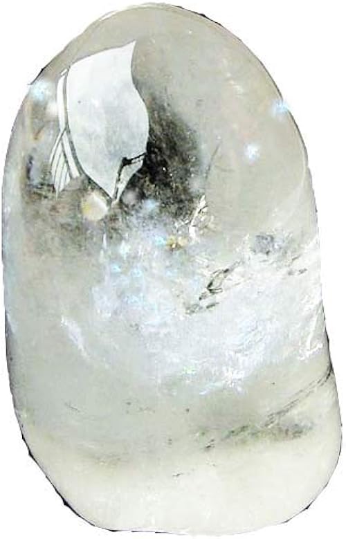 Amazon ヒマラヤ水晶 特大 オベリスク 原石 重量191g(高さ7.5cm