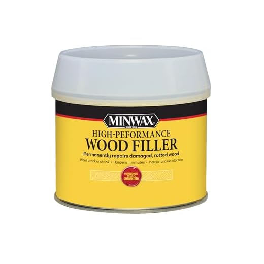 Minwax 21600000 High-Performance Wood Filler, 12-Ounce Can