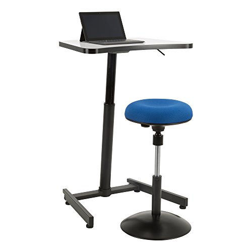 Image of Norwood Commercial Furniture Active Stool with Adjustable Height Pivot Round Seat, Blue NOR-NIL1716F-BL-SO