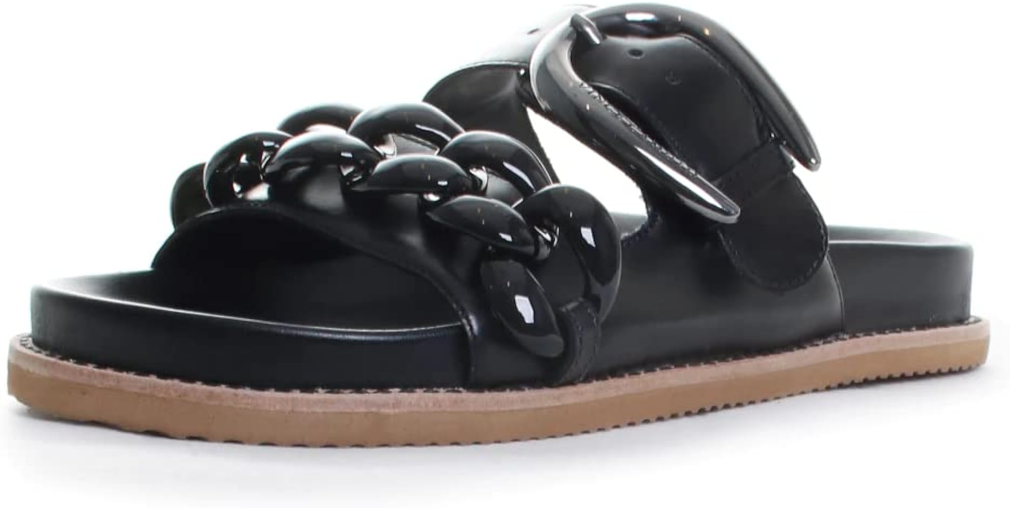 Amazon.com | Vince Camuto Kenendys Black 6 M | Slides