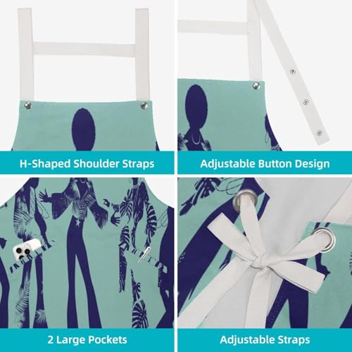 Tablier de serveuse pour cuisine et bistrot protégeant vos vêtements en restauration