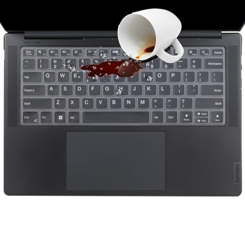 Protector de teclado para Lenovo Yoga Slim 14.5 Clear miniatura 6