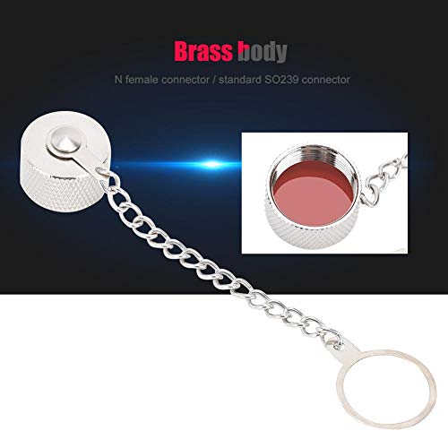 SO239 Waterproof Protective Dust Cap for N-Type Female Connector, Brass Body, High Performance, Pack of 10 - Image 2