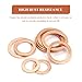 Brass Washers,2 Pieces Flat, Copper Crush Washer Seal Rings M30×38×1.5Mm-M36×45×2Mm Suitable for Industrial Mechanical Use,M36×45×2mm(M30x38x1.5mm)