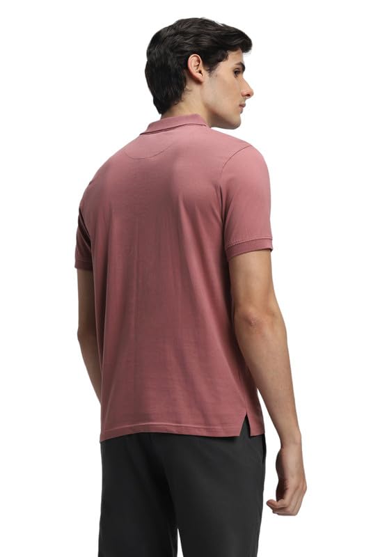 Image of Dennis Lingo Men's Cotton Polo Neck Tshirt, Regular Fit Half Sleeve
